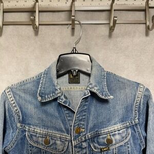 VTG Lee Jacket Women S Sanforized PATD-15343 Trucker Riders Union Made USA 60 70